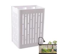 Fish Tank Plant Holder - Aquatic Plants Holder Hydroponic Plant Basket - Natural Wall-Mounted Clip Cups Pots for Water Growing Feeding Floaters Pond