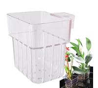 Fish Tank Plant Holder - Transparent Fish Tank Plant Cup - Aquatic Planter Cups, Pot, Aquatic Plants Holder for Aquaponic Cultivation
