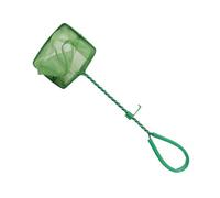 Fish Tank Scoop - Ultra Fine Mesh Aquatic Net, Portable Shrimp Capture Tool | Long Handled Skimmer with Comfortable Grip, Multifunctional Square Water Scoop for Fish Tanks Ponds and Pools