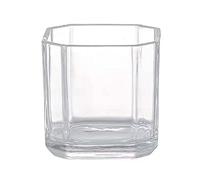Fish Tank Simple Square Glass Transparent Fish Tank Small Betta Ornamental Fish Tank Turtle Water Plant Tank Office Home Aquarium(4.72IN)