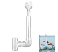Fish Tank Skimmer - Surfaces Oil Remover, Acrylic Filter Skimmer | Clear Water Trap, Protein Film Collector Attachment, Floating Slick Eliminator Tool Saltwater Maintenance, Tropical Fish Habitat