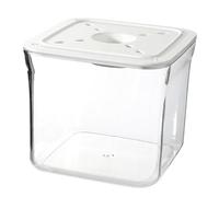 Fish Tank Starter Kit, Micro Cube Fish Tank, Mini Desk Aquarium With Led Lighting, Suitable for Betta Fish/Goldfish/Snail/Shrimp and Aquatic Plants.-S