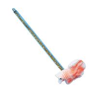Fish Tank Stick Toys - Simulation Betta Fish Tank Toy Wand - Transparent Rod Fish Tank Decor for Novice and Experienced Fish Owners