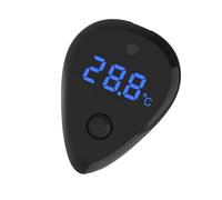 Fish Tank Temperature Gauge - Small Temperature Sensor,Touch Control Monitor LED Display Meter for Turtle Aquatic Exhibits Home Public Pet Store Fish Tank School Science Projects