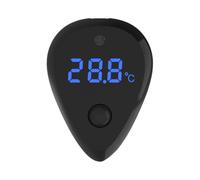 Fish Tank Temperature Gauge - Temperature Sensor Gauge - Touch Control Monitor LED Display Accurate Meter for Aquatic Exhibits Public Home Pet Store School Science Projects Turtle Aquarium