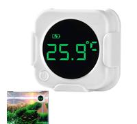 Fish Tank Thermograph | Smart Accurate Temperature Gauge | High-Precision Mini External Electronic Temperature Measurement | Rechargeable Aquarium Temperaturesmeasurement for Fish, Axolotl, Turtle