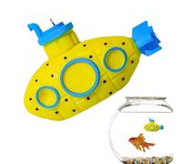 Fish Tank Toys for Fish Tank Submarines - Small Underwater Fish Toys | Aquarium Ornaments, Aquarium Toys, Shrimp Hiding Places, Betta pe Cave