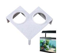 Fish Tank Tunnel Cave - 100g Resin Shrimp hideouts, Aquarium Shelter Tube, Betta Resting Spot, Underwater Habitat Piece durabless Hollow Build | hides for Catfish Aquatic Pets Setup Use