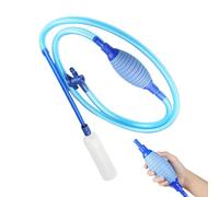 Fish Tank Vacuum Cleaner,Aquarium Cleaner Pump - Fish Tank Hand Pump Siphon,for Saltwater Home Garden Backyard Freshwater Pund Fountain