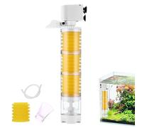 Fish Tank Vacuum Filter - Efficient Internal Filtration Unit with Sponge Cartridge, Water Purifier Pump System | Multi-Stage Aquarium Filter for Oxygenation, Waste Removal, Gravel Cleaning