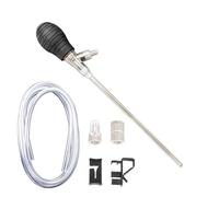 Fish Tank Water Changer - Compact Feature, 15 Inch External Manual Device, Weatherproof Home Aquatic Maintenance Component, Durable White Synthetic Fastener Utility Tool for 200 cm & Friends