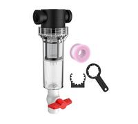 Fish Tank Water Filter,Built-in Precision Filtration Aquarium Filter | Efficient Separation Filtration System Feces Separator for Saltwater Small Pond Fountain