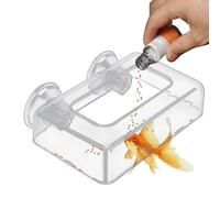 Fish Tanks, Food Distributor for Aquarium, Fixed Power Supply for Fish with Antihydwick Design, Stable Structure for Tropical, Golden Fish and Beetta in the Tank Nourishing