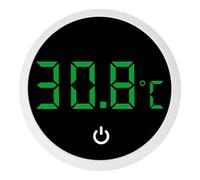Fish Tanks Thermometer,Digital Aquarium Thermometer,Fish Tanks Thermometer Stick On,LED Display,Accurate to ±5°,for Monitoring The Fish Tank Temperature,Replaceable Battery