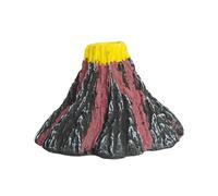 Fish Tanks Volcano Decoration With Air Stone Bubbler Aquariums Volcano Ornaments For Aquariums Hide Underwater Landscape