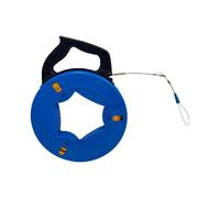 Fish Tape Cable Puller 30m: Lifegogo Non-Conductive Fiberglass Fish Tape 4mm Diameter Fishs Tapes Wire Puller with Housing and Handle for Wall Pulling Wire and Cable