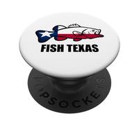 Fish Texas Flag PopSockets Adhesive PopGrip