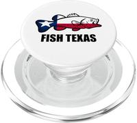 Fish Texas Flag PopSockets PopGrip for MagSafe
