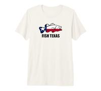 Fish Texas Flag Premium T-Shirt