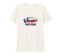 Fish Texas Flag Premium T-Shirt