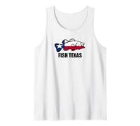 Fish Texas Flag Tank Top