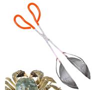 Fish Tongs | Lightweight and Non-Slip Stainless Steel | Crab Claws with Support and for Catfish Perch Cobite Shrimp on the Beach Sea and Lake Outdoor