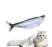 Fish Toy for Cats | 150mAh Cat Flopping Fish Toy,Interactive Electric Hunting Play with Washable Cover Realistic for Enrichment Exercise Boredom Indoor Outdoor Home