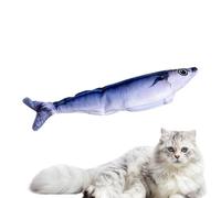 Fish Toy for Cats - 150mAh Flopping Fish - Interactive Electric Hunting Play with Washable Cover Realistic for Enrichment Exercise Boredom Indoor Outdoor Home