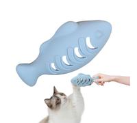 Fish Toy For Cats - 20cm Silicone Catnip Plush, Soft Bite Safe Design Catnip, Flexible Interactive Enrichment Toy, Boredom Relief Activity For Indoor Cats Chewing Playing Kittens Daily Exercise Fun