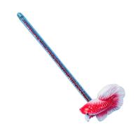 Fish Training Stick piee Toys - Fish Training Wand | Betta Training Wand | Fish Tank Betta Stick Toy, Transparent Rod Fish Tank Décor For Novice And Experienced Fish Owners