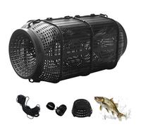 Fish Trap For Fishing - Foldable Crab Trapp | Shrimp Cage | Lobster Cage Trapp | Suitable For Aquaculture For Catching Shrimp Crabs Eels Turtles Conches Eels Suitable For Use At The
