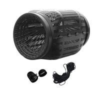 Fish Traps for Fishing - Foldable Minnow Ne, t | | Crawfish Bait Cast Prawn Mesh Basket Scuttle Hardware Maintenance Tool Accessory Member Object Support Base Lid Pail River Pond Stream -Free