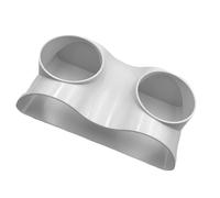 Fish Tunnel For Aquarium - Double Hole Design, Underwater Gravel, Cave | Safe Hermit Crab Betta Fish Fry Shelter Decoration For Tank Bottom Aquatic Habitat Fry Moss Shelter Aquatic Plant Tub