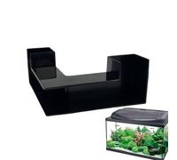 Fish Tunnel, Underground Observation Tunnel, Breeding Accessories Cave Decoration Aquarium Shelter for Freshwater Terrarium Bernard the Hermit Betta Corner Trays