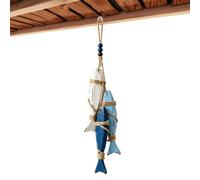 Fish Wall Decor Wood Decorations with Led Lights