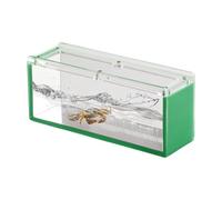Fish Watching Case - Acrylic Fish Breeding Box | Fish Watching Container With Lid And Ladder | Aquatic Isolation Breeder Box For Crabs, Snag