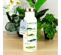 Fish Water Bottle Gift Republic Off White One Size