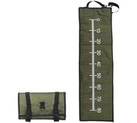 Fish Weigh Sling Bag | Folding Fishing Unhooking Mat with Measuring Ruler | Heavy Duty Nylon Mesh Catch Care Sack for Safe Fish Handling and Storage | Lasting Tackle Gear(Fish measurement bag)