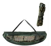 Fish Weigh Sling Bag with Measuring Ruler and Catch Care Mat for Fishing Storage and Easy Fish Handling with Strong Load Capacity (Weigh the fish bag)