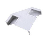 Fish - White Shrimp Tunnel, Shuttle , Underground Aquarium For Fish | Aquarium Decoration For Betta, Shrimp, , Aquatic Pet Shelter, Reprodu