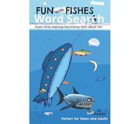 Fish Word Search Puzzle Books: Word Searches wit Easy and fun to Read Print about Fish,Sea live,Fishing and More | 6x9 inches 110 pages | 50+Puzzles..Gift for Vacations, Holidays and Free Time