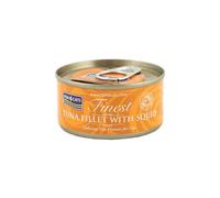 Fish4Cats Finest - Tuna Fillet with Squid - 10 x 70g