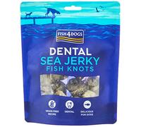 Fish4Dogs Dental Sea Jerky Knots, Fish, 0.1 kg