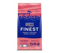 Fish4Dogs Finest Salmon and Potato Dog Food | Natural, Hypoallergenic Dog Food | Great for Healthy Skin and Coat | Rich in Omega 3, 6 and 9 (Large Kibble - 12kg)