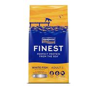 Fish4Dogs Finest White Fish and Potato Dog Food | Natural, Hypoallergenic Dog Food | Great for Dogs With Allergies | Rich in Omega 3, 6 and 9 (Large Kibble - 12kg)