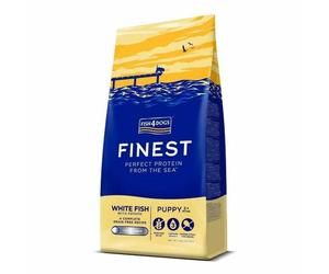 Fish4Dogs Fish4Puppies Finest Ocean White Fish Puppy Food Large Bite 1.5kg