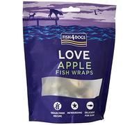 Fish4Dogs Love Apple Fish Wraps, Variety, 0.1 kg