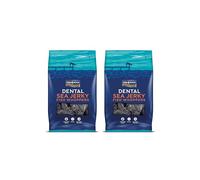 Fish4Dogs Sea Jerky Whoppers | Low Calorie, Hypoallergenic Dog Treat | Baked Fish Treat for Dogs | Natural, Dental Treat | Fish Skin Treat for Large Dogs (1kg)