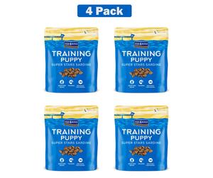 Fish4Dogs Training PUPPY Super Stars Sardine - 150g x (4 Pack)