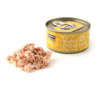 Fish4Dogs Tuna Plus Cheese Cat Food Tin, 70 g, Pack of 10